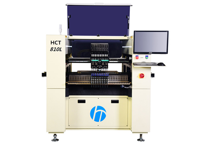 全自動(dòng)DOB貼片機(jī)HCT-810L，自動(dòng)更換吸嘴
