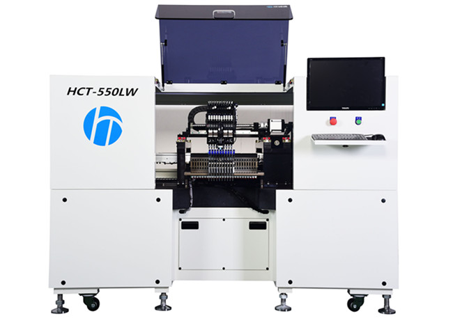 HCT-550LW全自動(dòng)10頭貼片機(jī)，LED貼片機(jī)，自動(dòng)更換吸嘴
